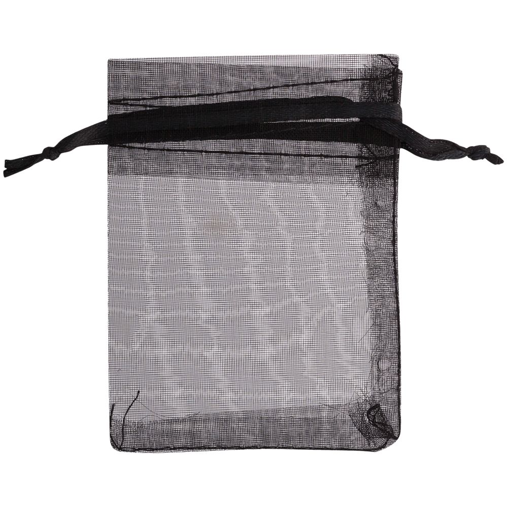 Мешочек подарочный Gauze, черный-1