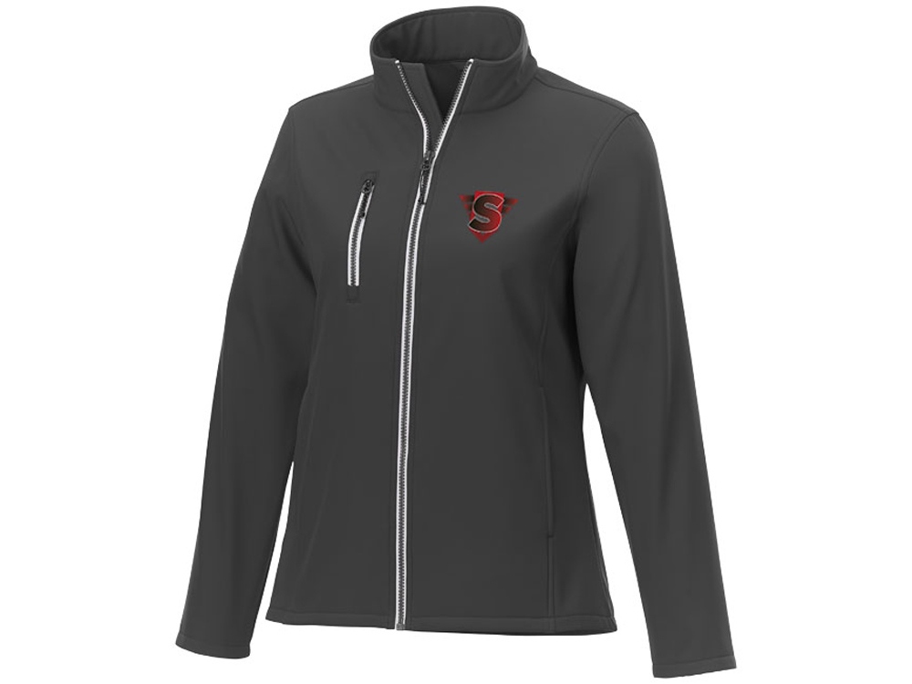 Женская софтшелл куртка Orion, storm grey-3