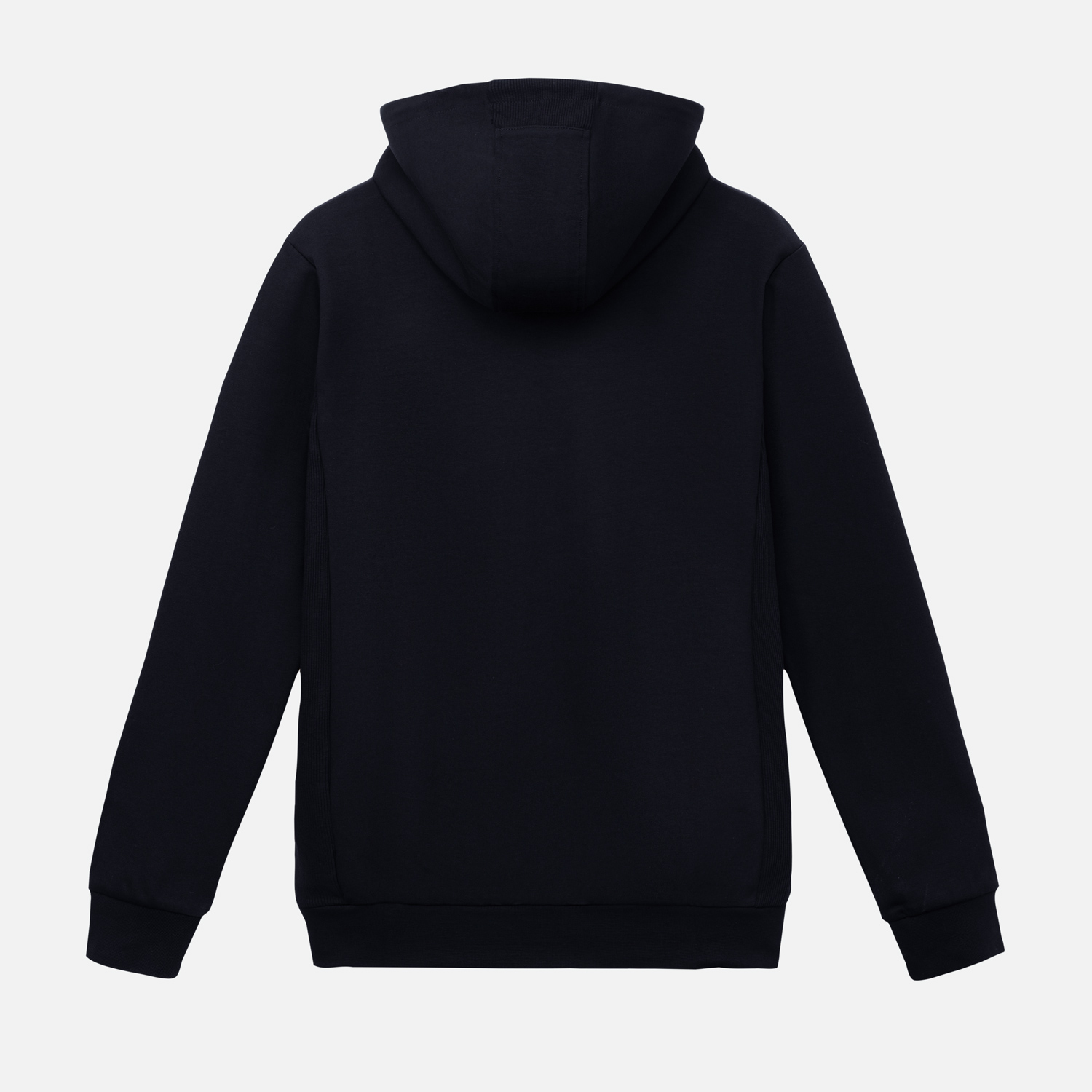 Толстовка на молнии с капюшоном MATEO темно-синяя-8