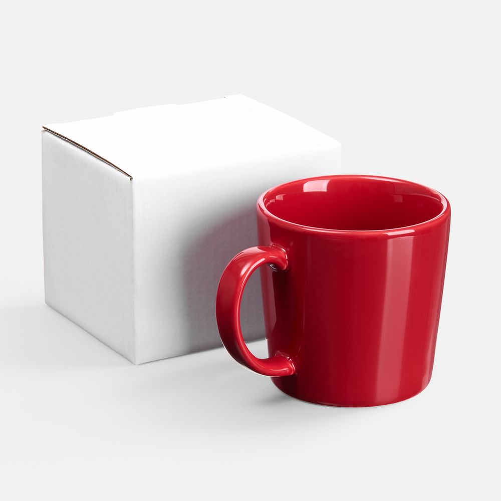 Кружка Valotti Medio, красная-0