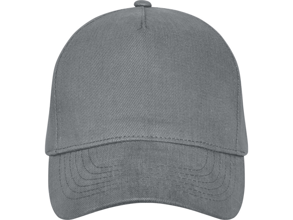 Кепка Doyle, 5 панелей, серый-1