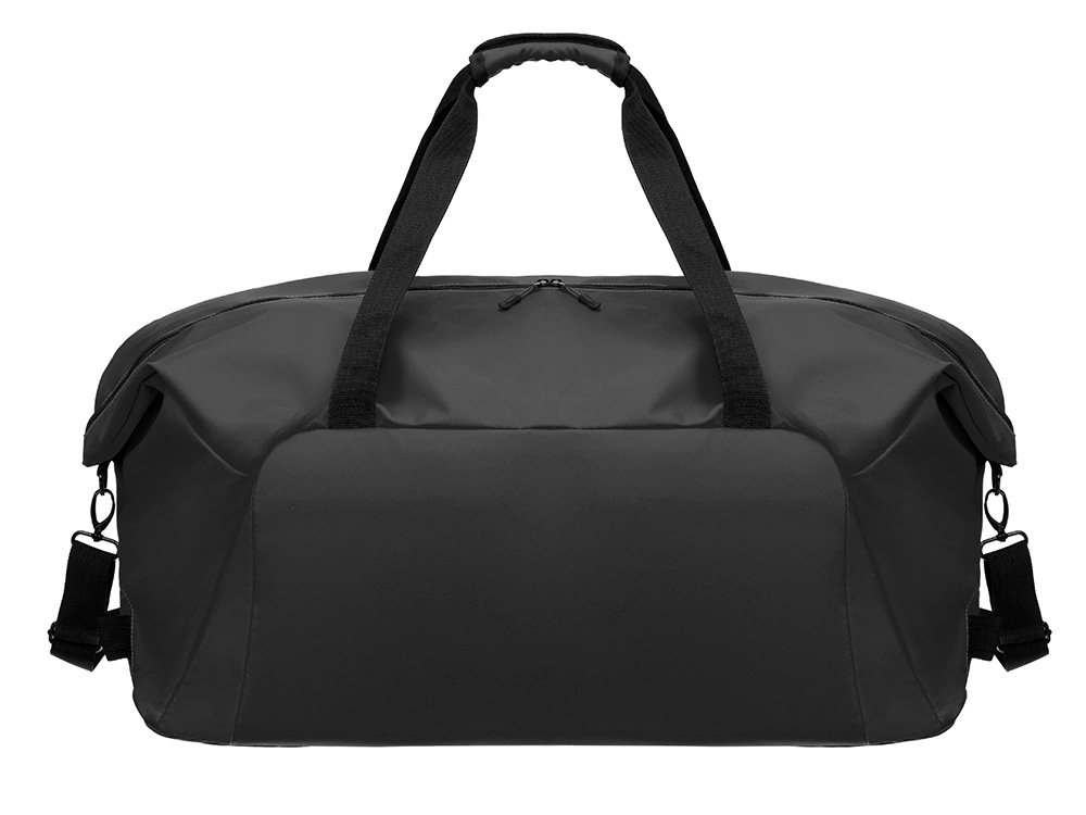 Сумка дорожная TORBER Mobi, чёрная, полиэстер 900D с PU покрытием, 65 х 37 х 34 см-6