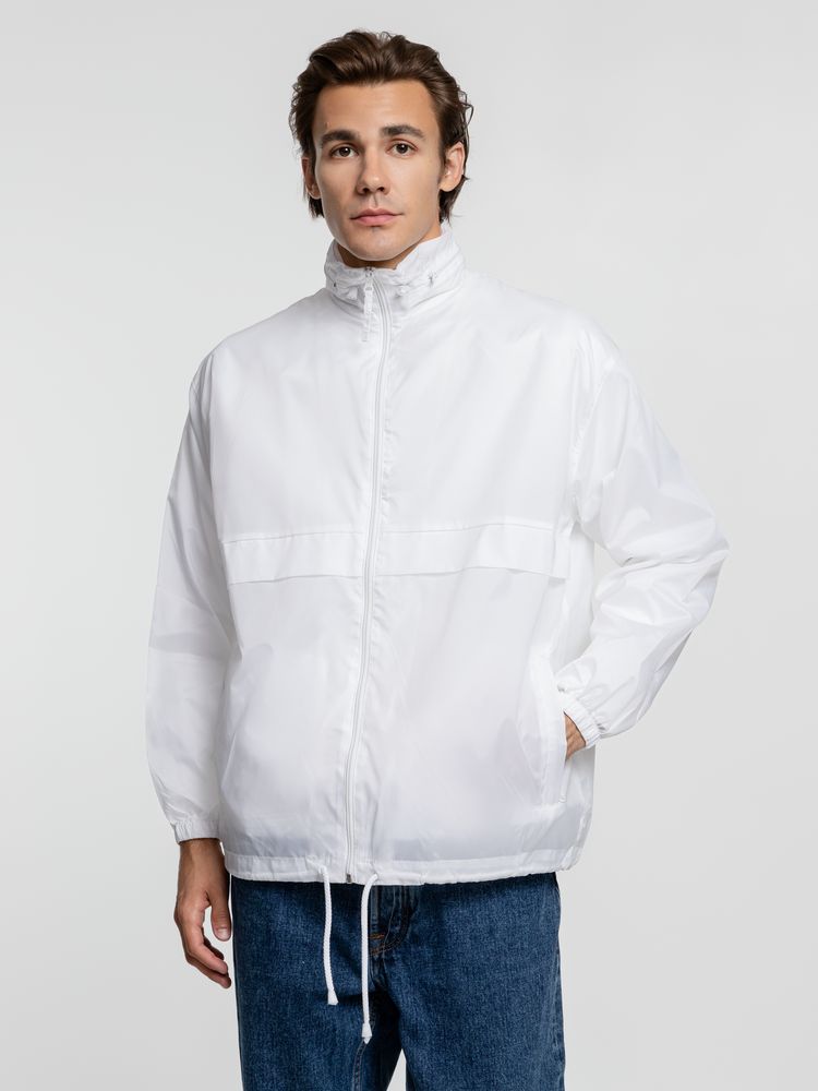 Ветровка из нейлона Surf 210, белая-3