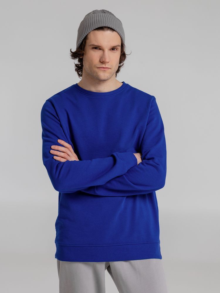 Свитшот унисекс BNC Inspire (Organic), ярко-синий-4
