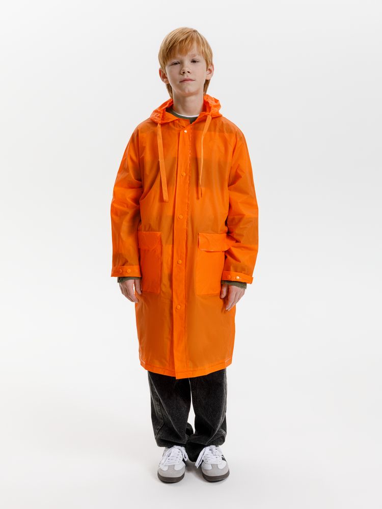 Дождевик детский RainDrop Kids, оранжевый-5