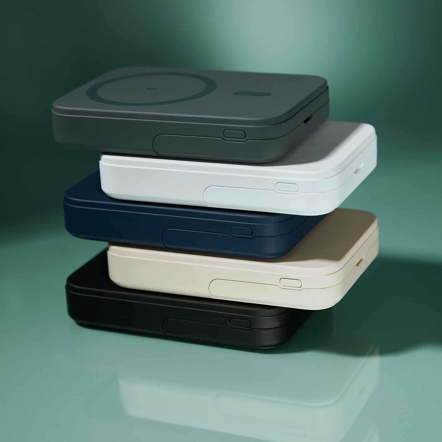 Внешний аккумулятор Юнион PD (Union PD) 10000mAh с функцией беспроводной зарядки 15W, серый-12