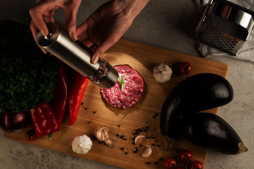 Электрическая мельница для специй Mill of Steel, серебристая-3