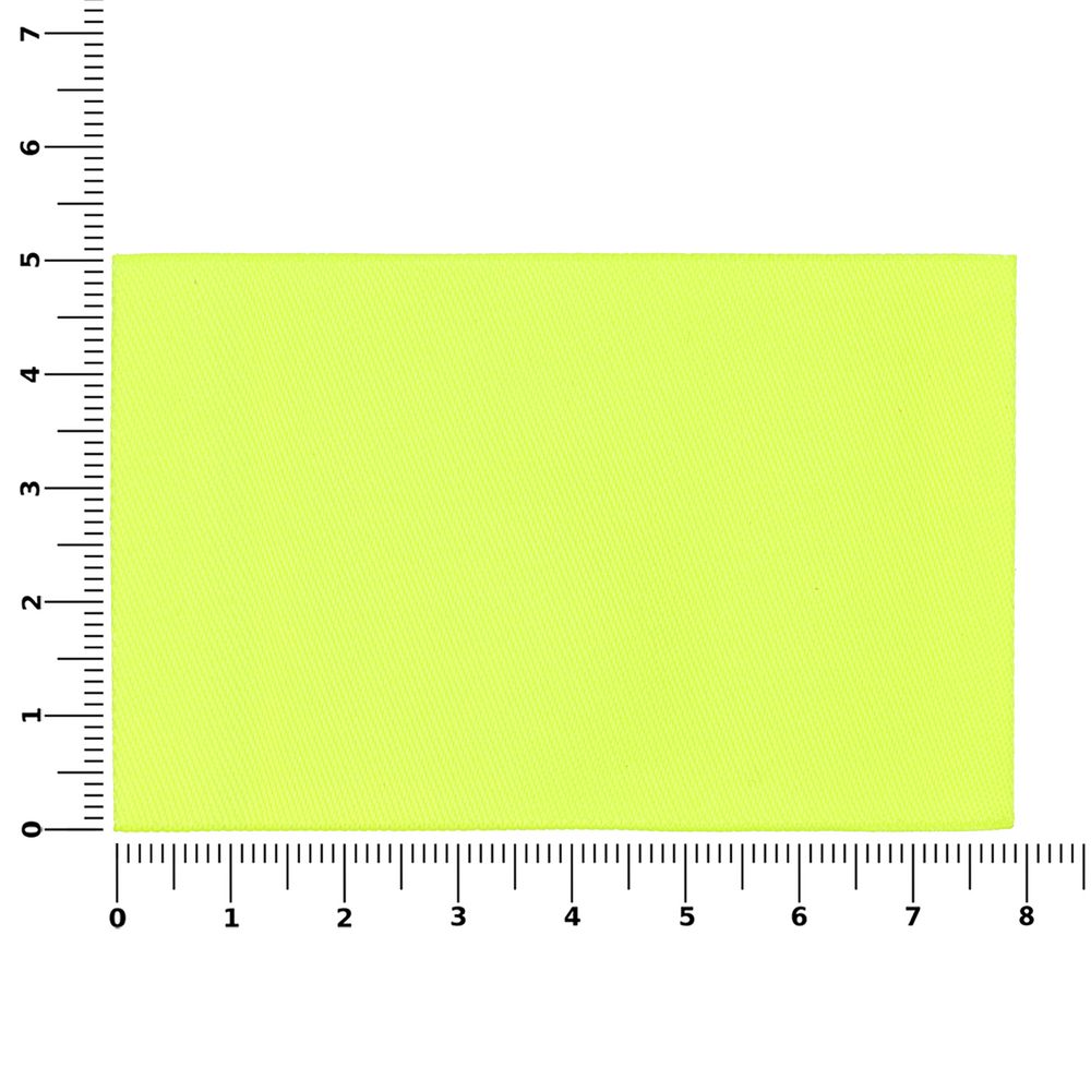 Лейбл тканевый Epsilon, XL, желтый неон-3