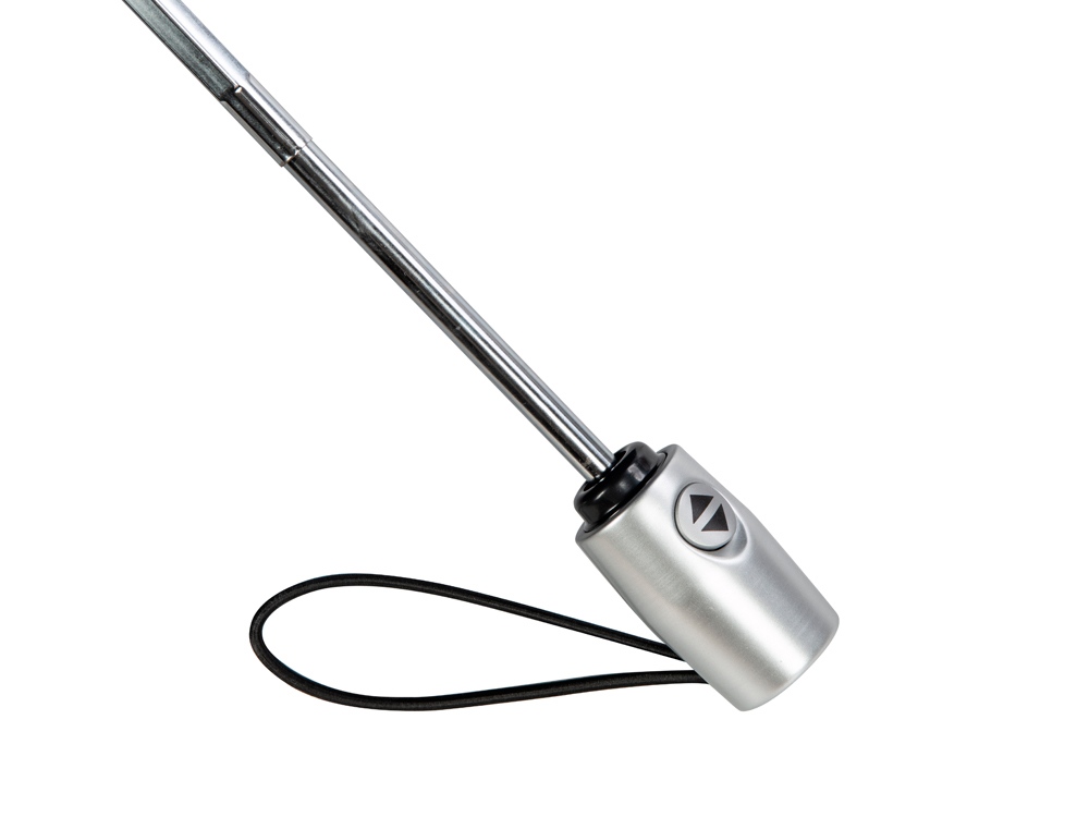 Зонт складной 5640 Guard со светоотражающим кантом, автомат, нейви-8