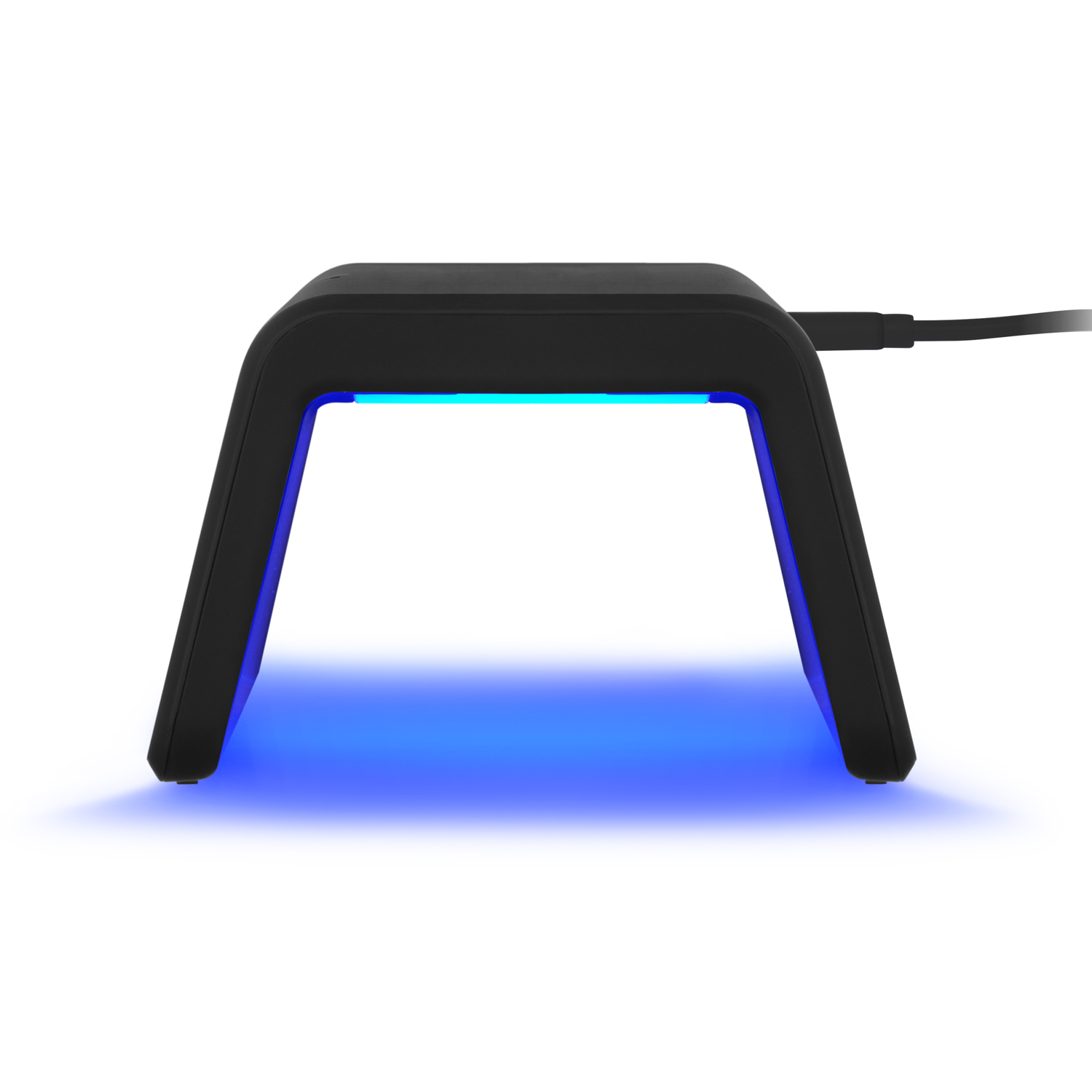 Зарядная станция с часами 15W Флейм (Flame), черная-9