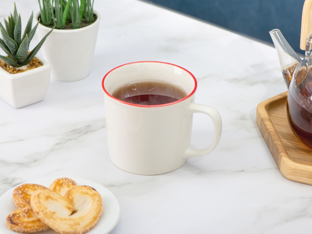 Кружка Nancy Line, белый/красный-6