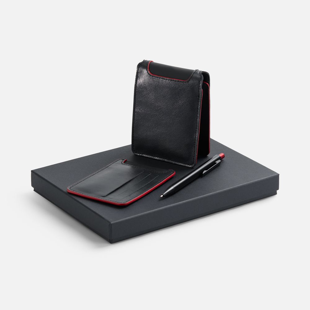 Набор Arrival, черный с красным-1