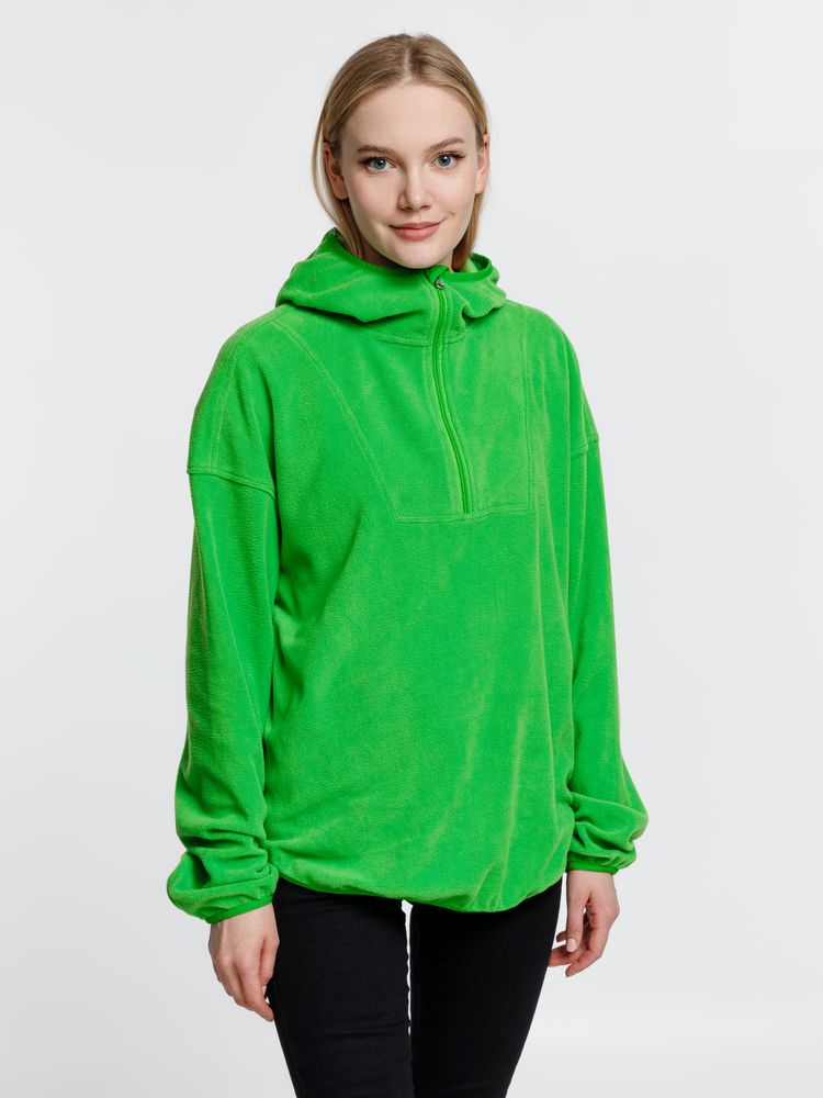 Анорак флисовый унисекс Fliska, зеленое яблоко-2