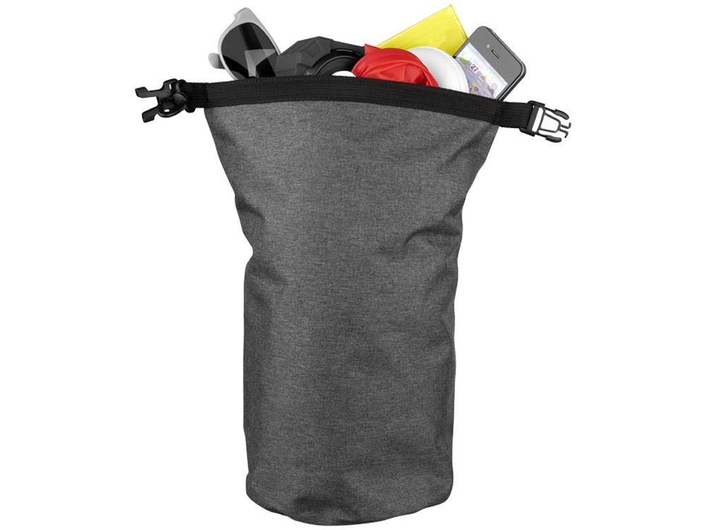 Туристический 5-литровый водонепроницаемый мешок, темно-серый-3