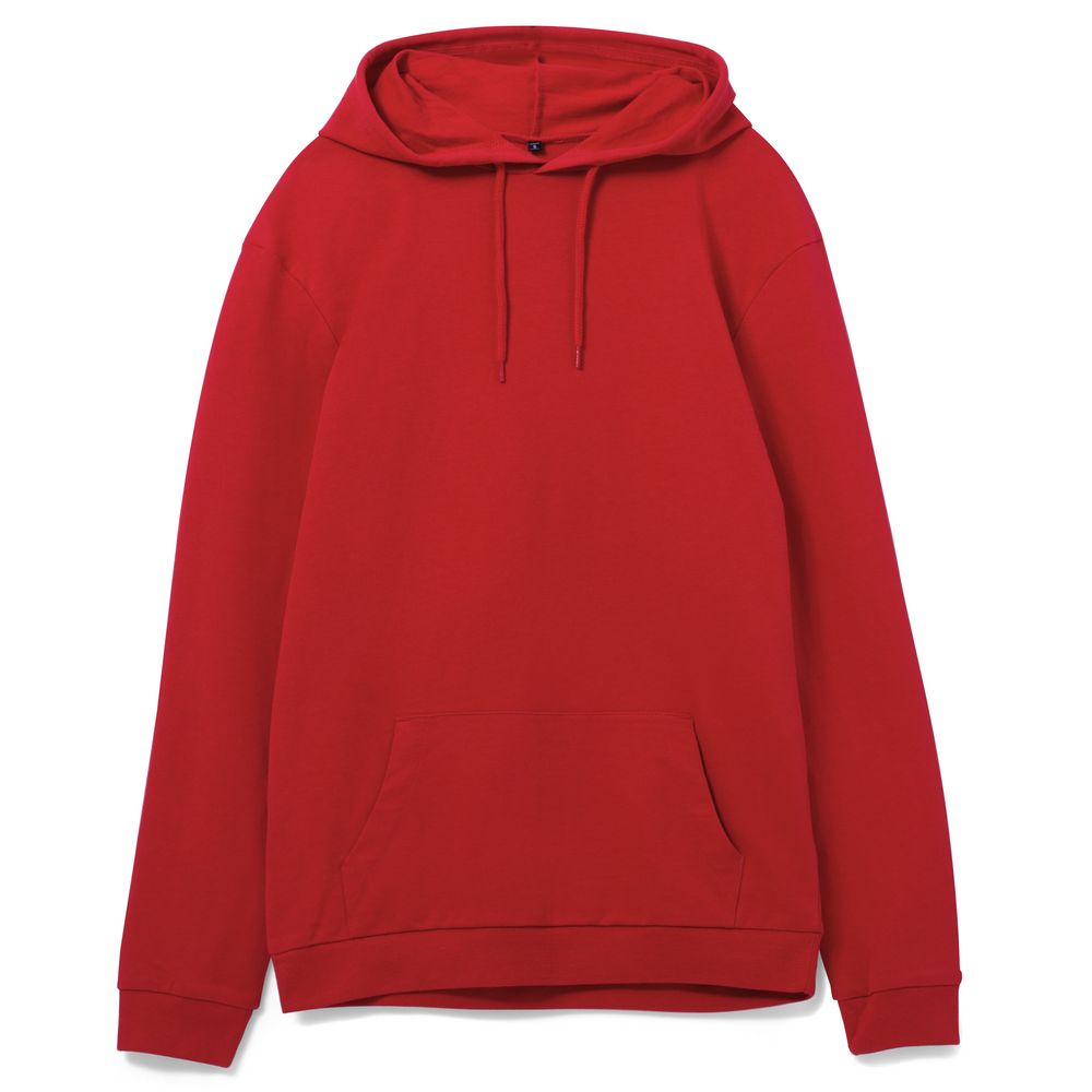 Толстовка с капюшоном унисекс Hoodie, красная-0