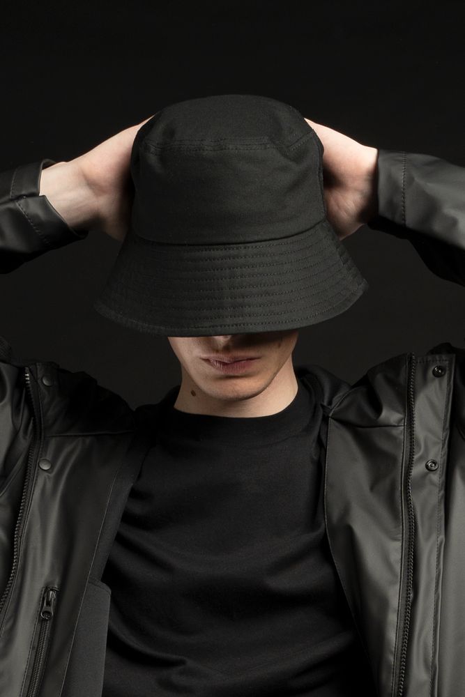 Панама C7, черная-0