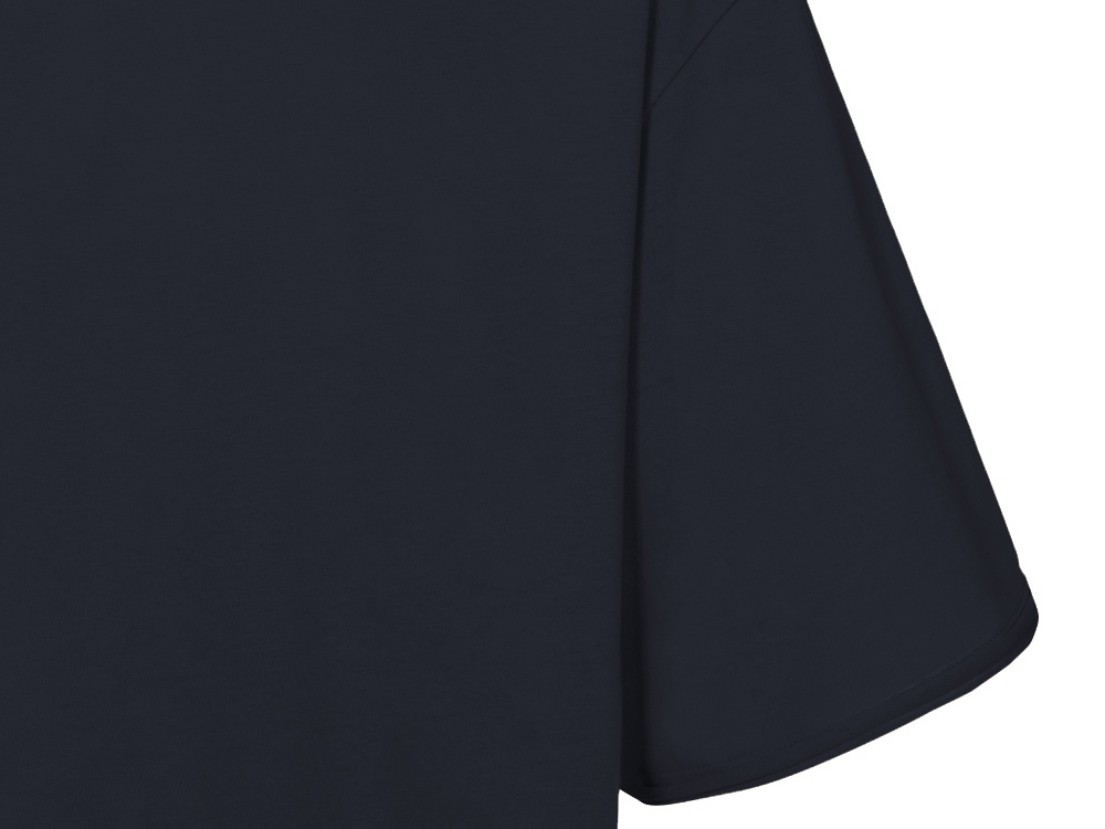 Футболка оверсайз Liyon унисекс, темно-синий-11