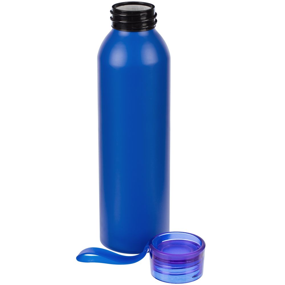 Бутылка для воды Brooke, матовая синяя-1