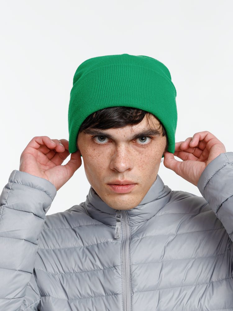 Шапка Urban Flow, зеленая-3