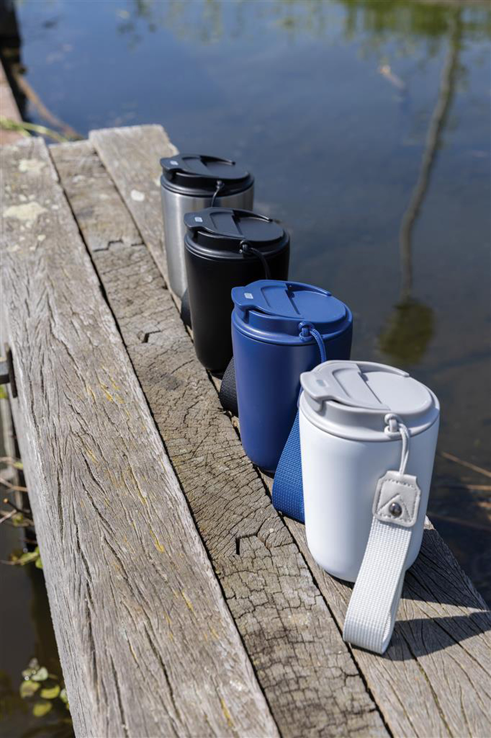 Вакуумная термокружка Cuppa из переработанной стали RCS, 380 мл-10