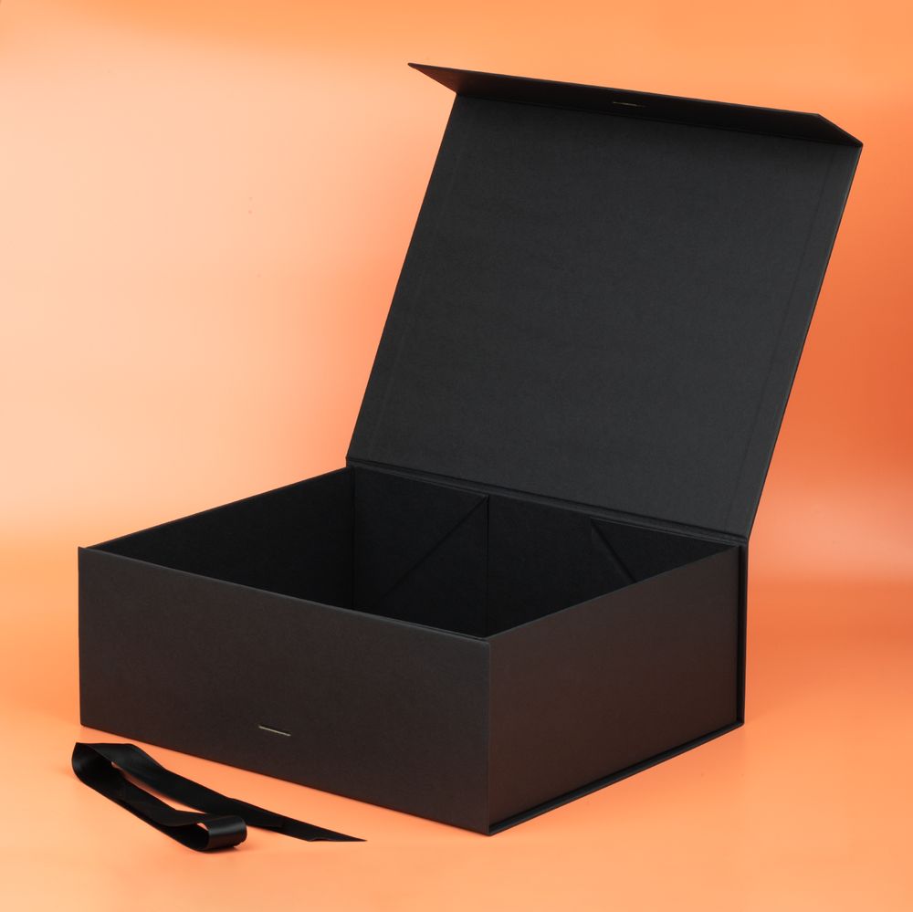 Коробка складная Rusetti, L, черная-3