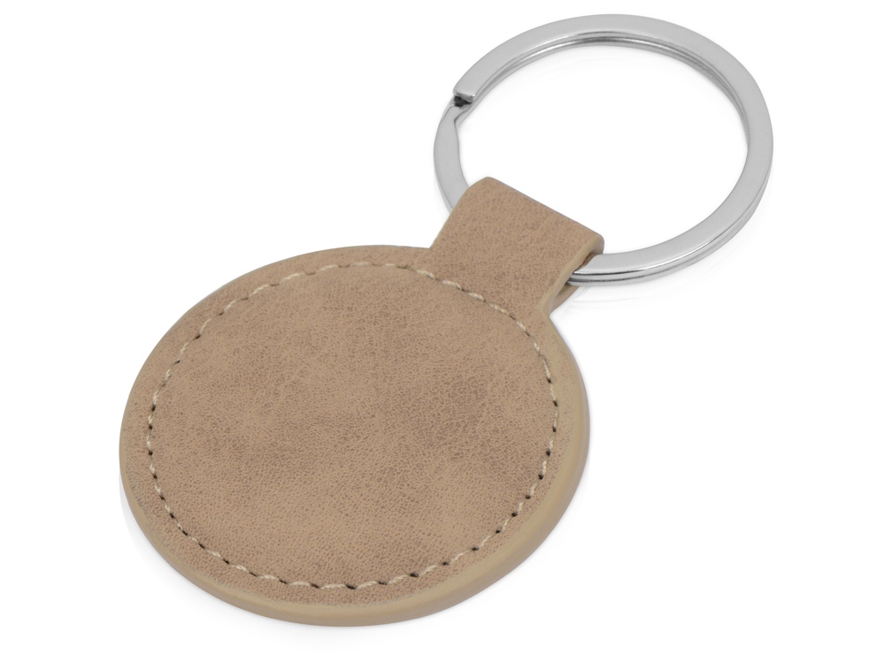 Брелок Alen круглый, бежевый-0