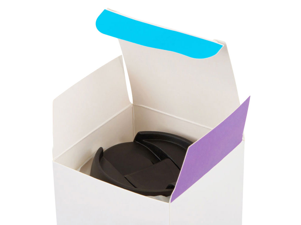 Термокружка Double wall mug C1, soft touch, 350 мл, красный-4