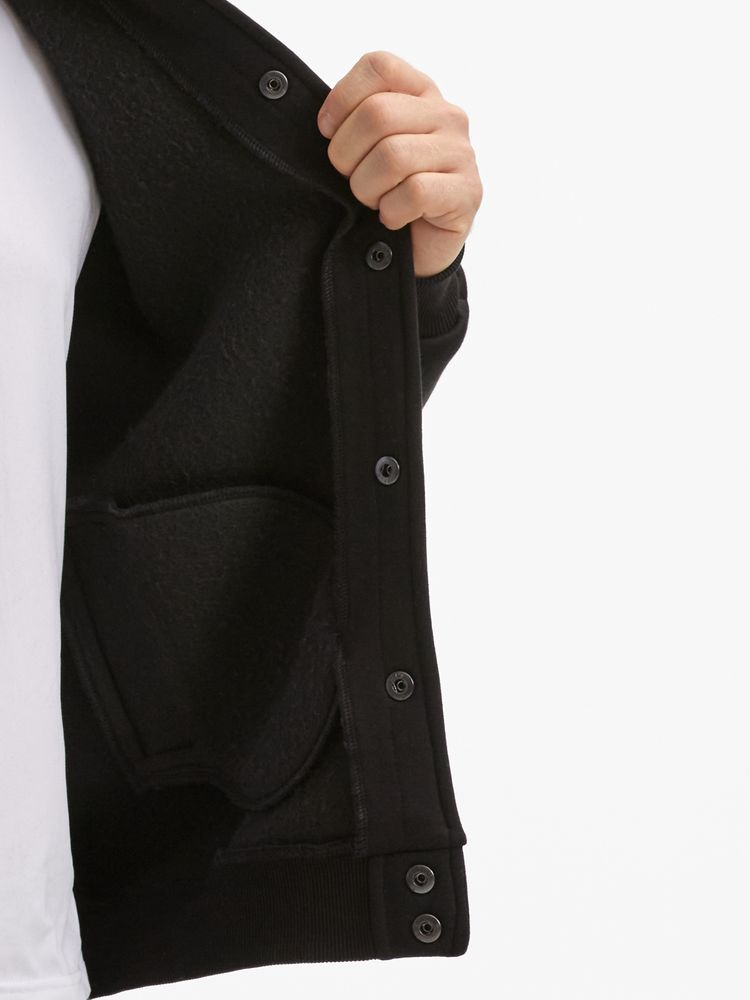 Бомбер унисекс AtmosWear, черный-7