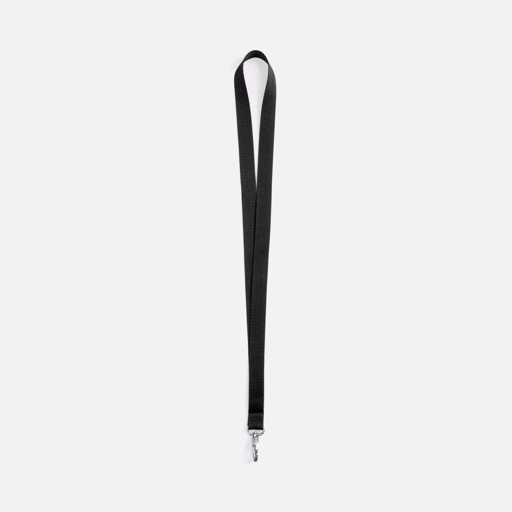 Лента для бейджа Pin, черная-0