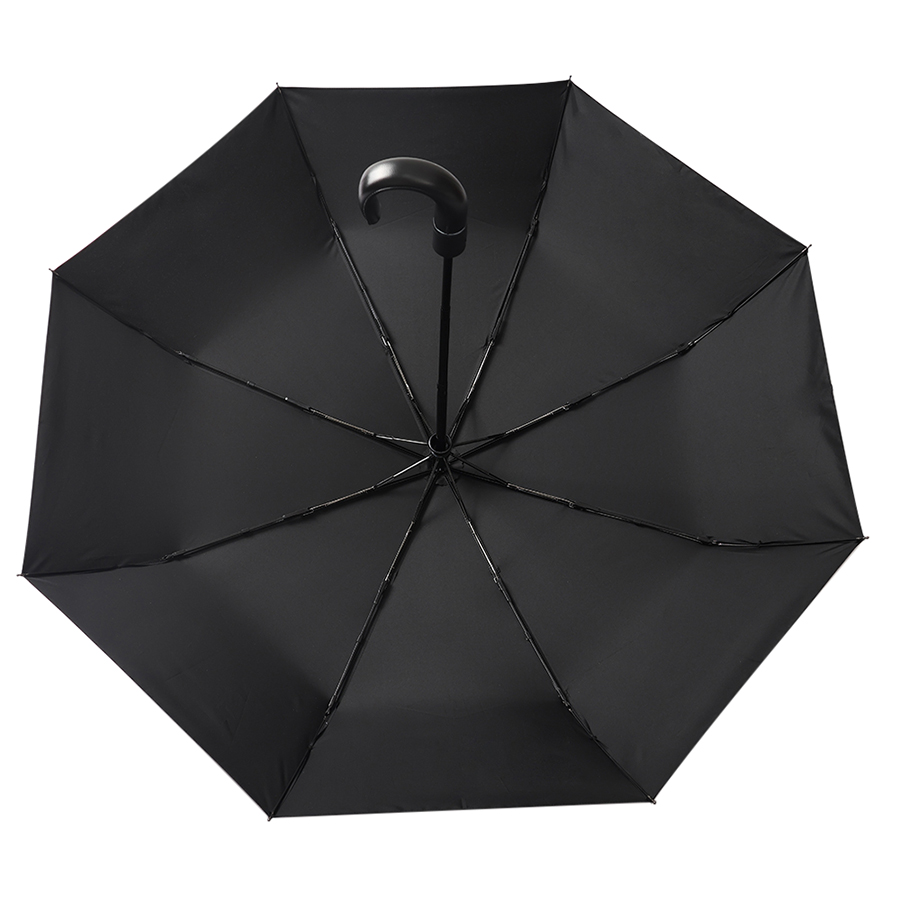 Автоматический противоштормовой зонт Congress, Черный-3
