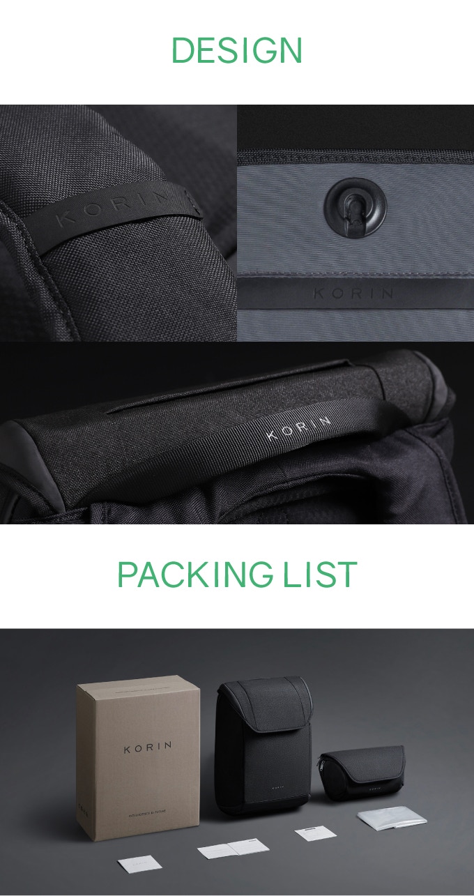 Наплечная сумка ClickSling 32,5х17,3х11 см, черная-13