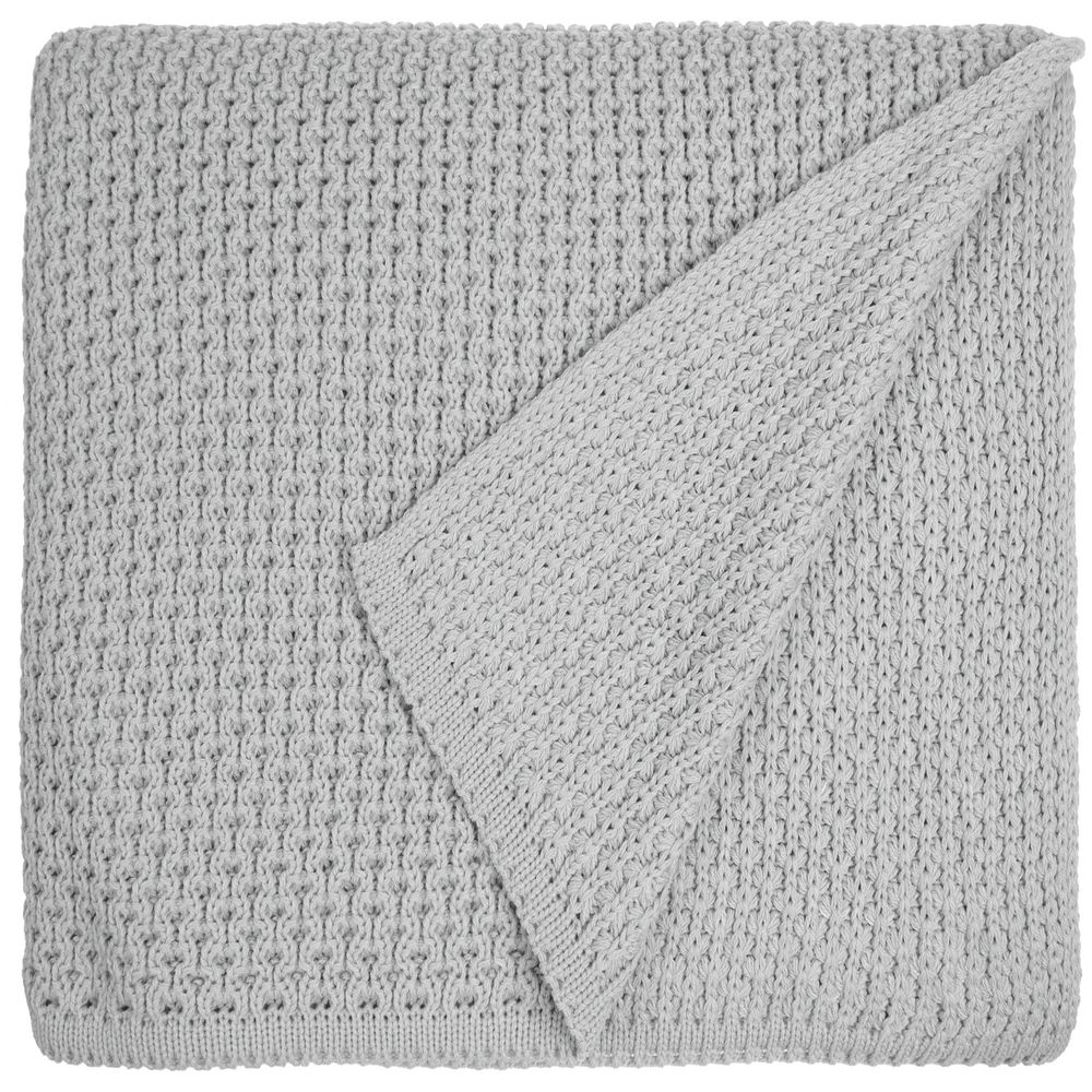 Плед Serenita, светло-серый-0