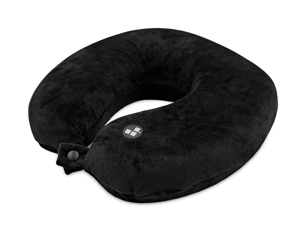 Подушка для путешествий с эффектом памяти Мемо Drowsy Black-0