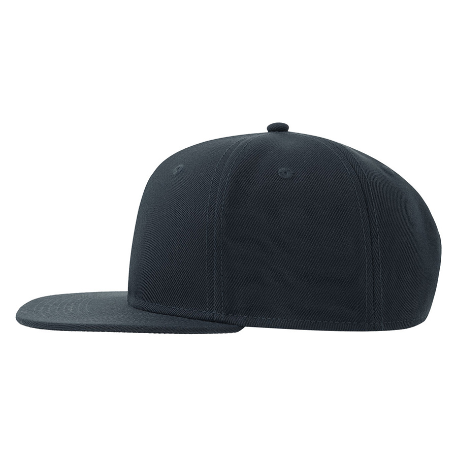 Бейсболка SNAP BACK-S, 6 клиньев, пластиковая застежка, темно-синий-8