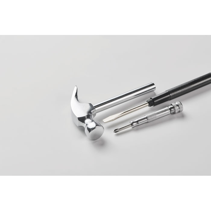 Мультитул, серебряный-4