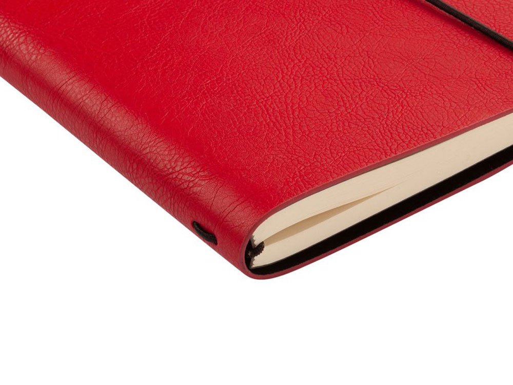 Ежедневник недатированный А5 Palermo, красный-4