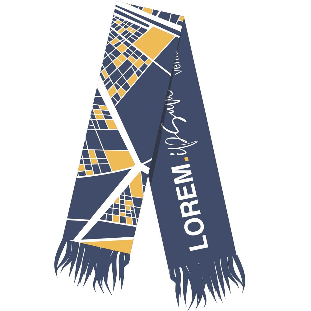 Шарф Tricksy Classic Net, XXL на заказ, акрил-1