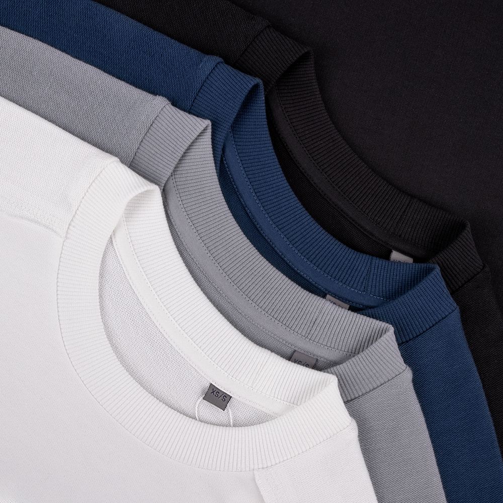 Свитшот унисекс Vozduh, черный-2