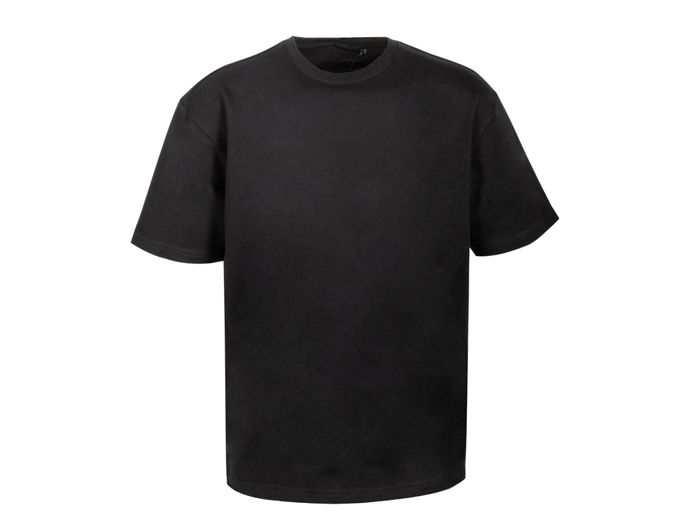 Футболка из френч терри Warsaw унисекс 220гр, черный-8