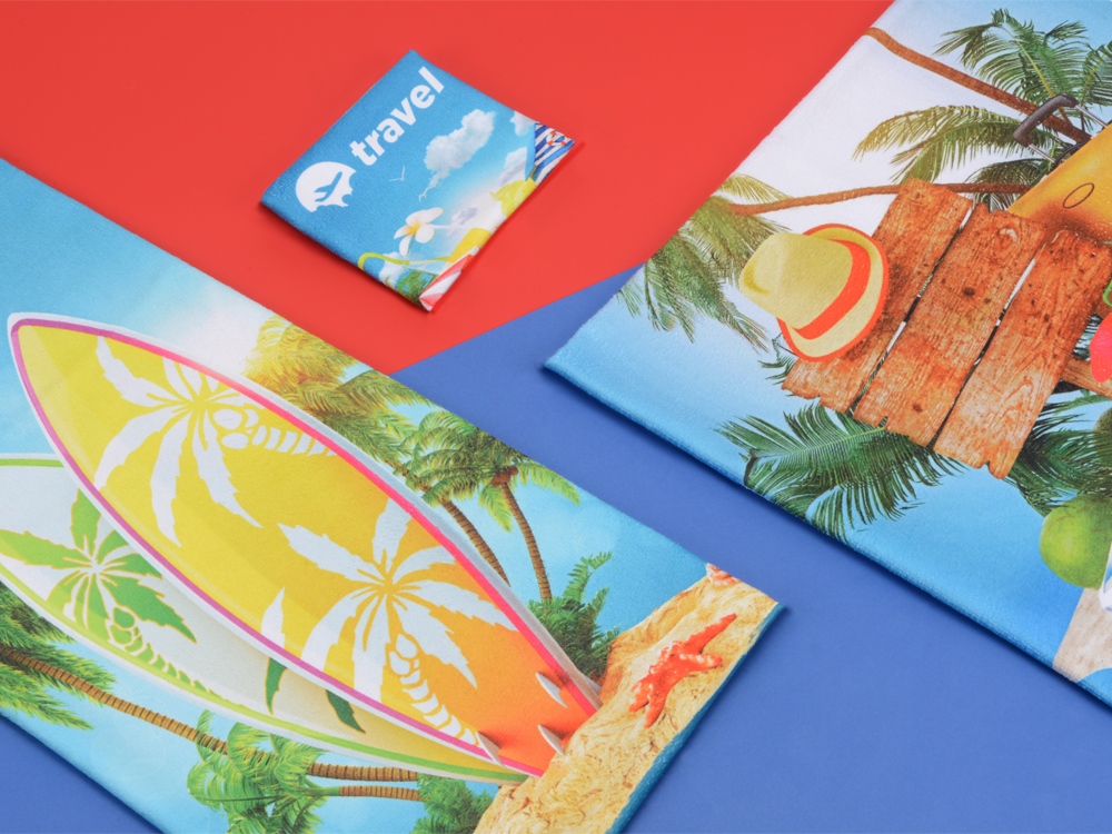 Двустороннее полотенце для сублимации 30*30-7