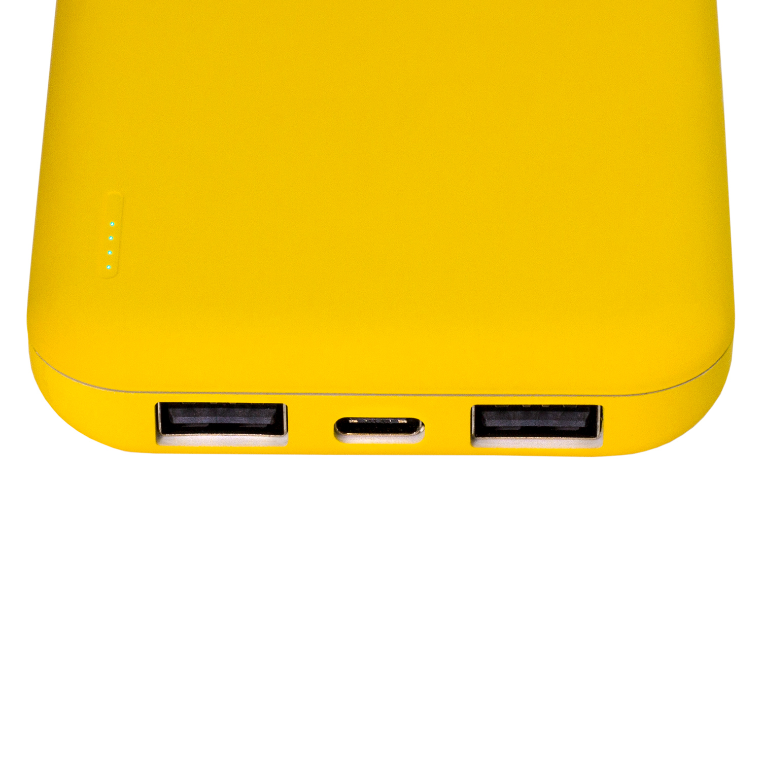 Внешний аккумулятор с подсветкой Люче (Luce) Lemoni 10000 mAh, желтый-3