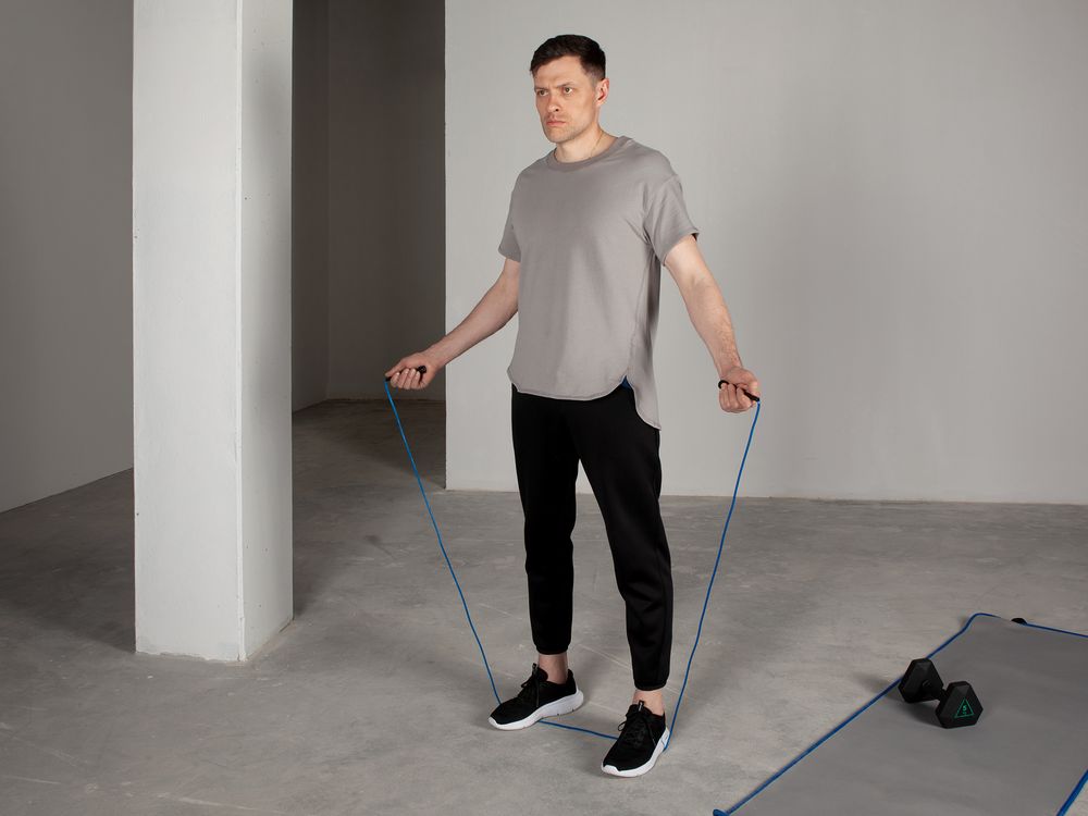 Скакалка Hopper, синяя-2