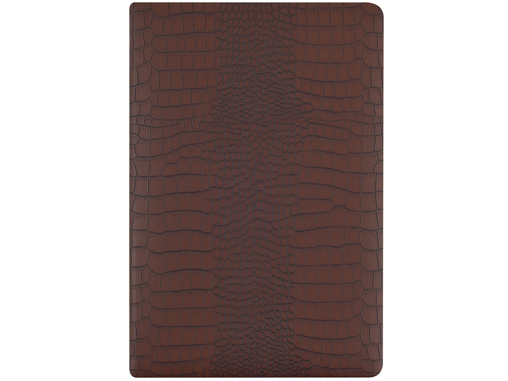 Ежедневник недатированный А5 Amazonia, коричневый с золотым обрезом-1