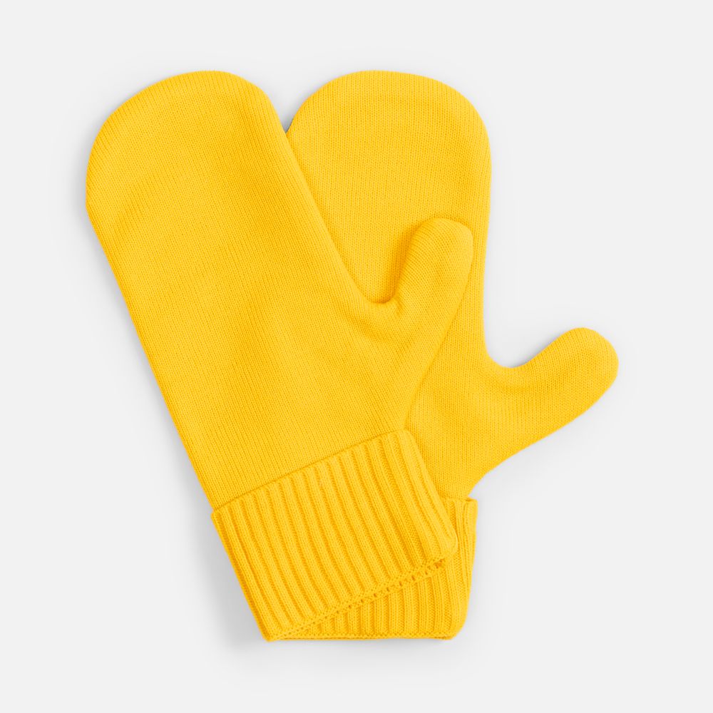 Варежки Yong, желтые-1