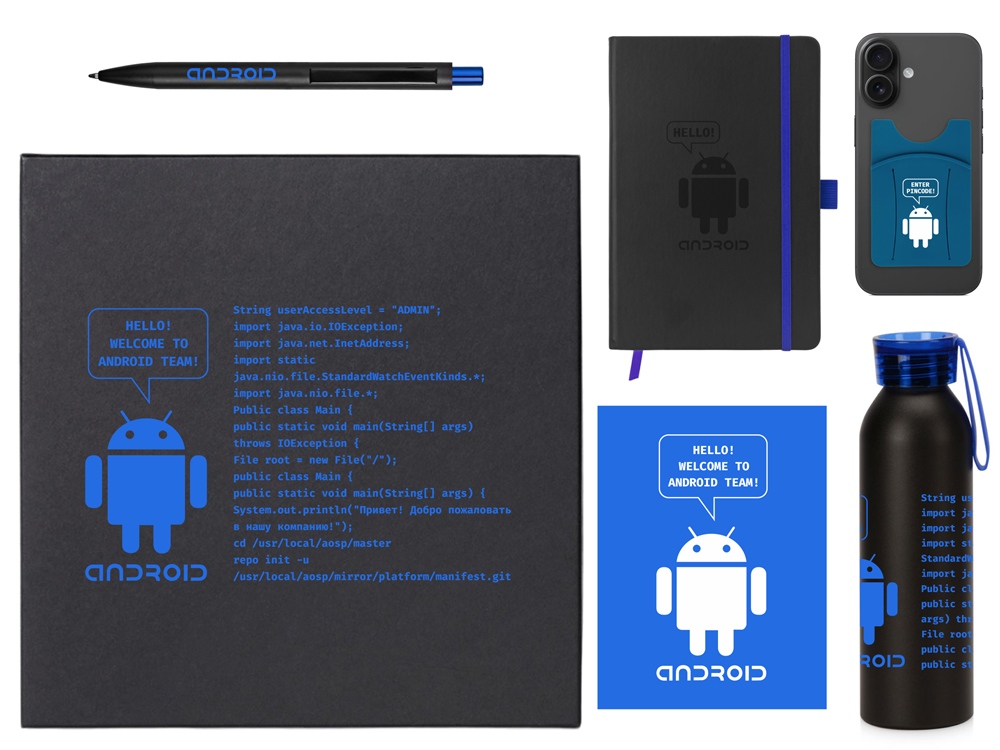 Welcome pack Business suite, синий-0