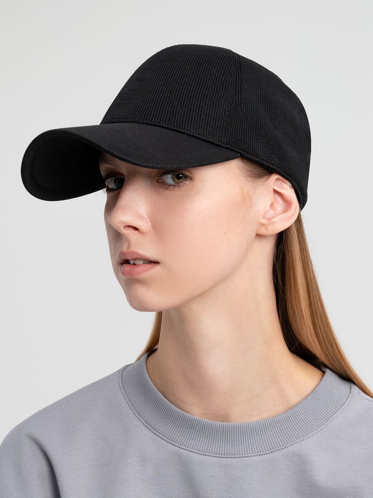 Бейсболка Dogoni, черная-0