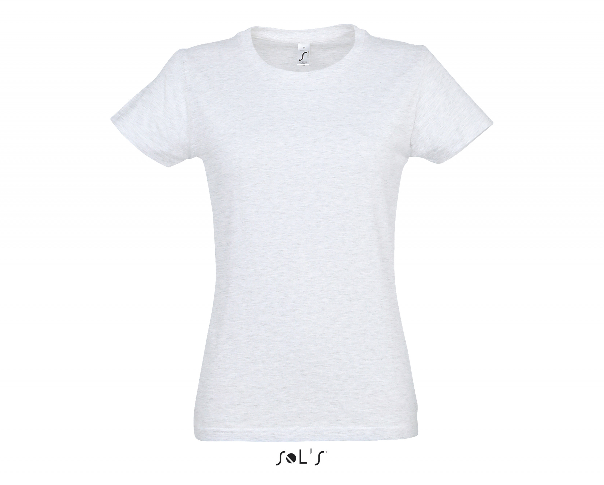Фуфайка (футболка) IMPERIAL женская, Светлый меланж-0