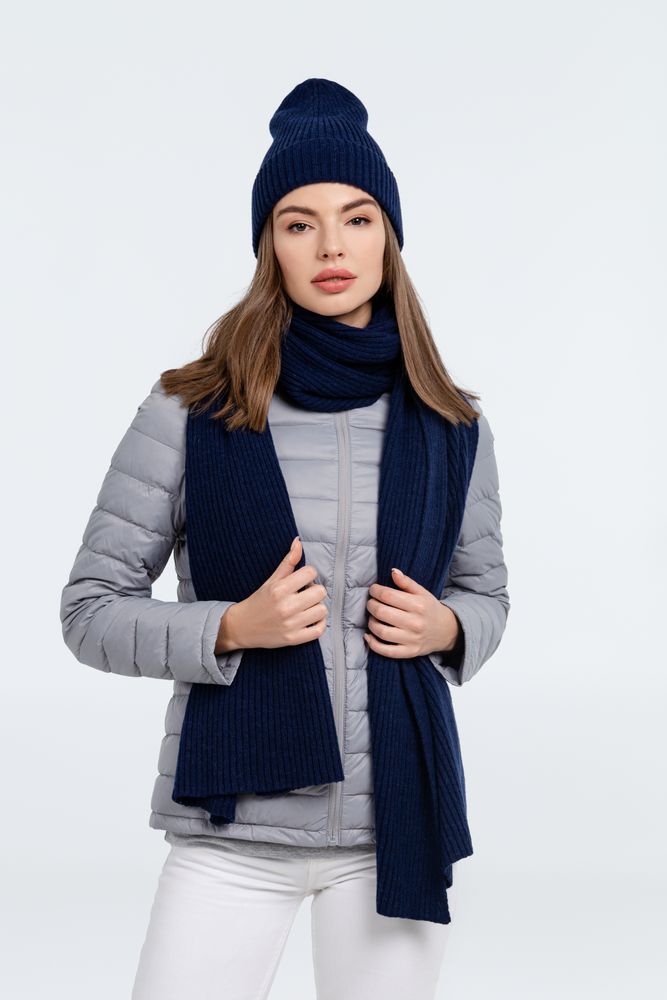 Шарф Alpine, синий-4