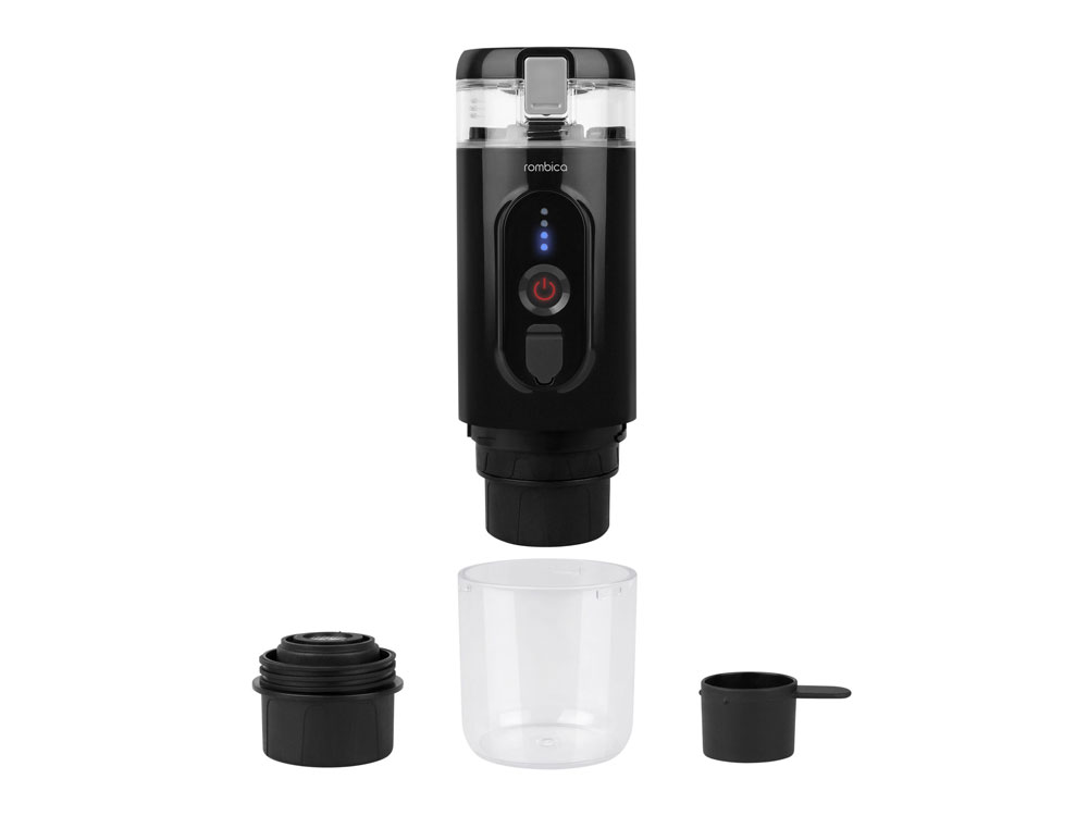 Портативная кофемашина Rombica Barista 2 Black с логотипом Rombica-1