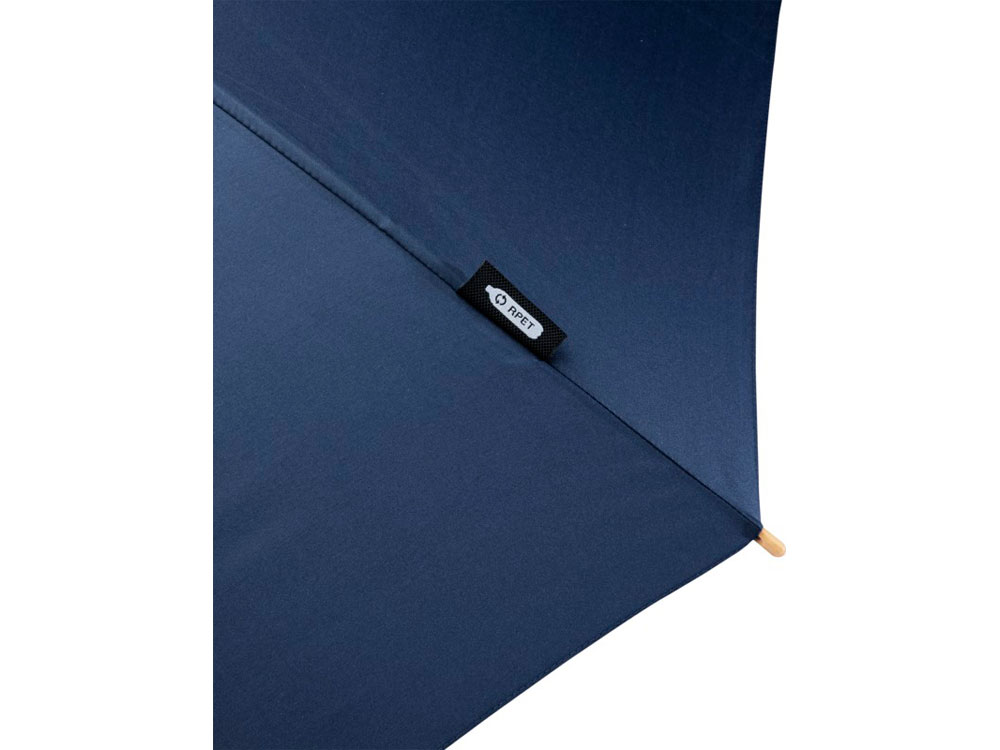 Romee, ветрозащитный зонт для гольфа диаметром 30 дюймов из переработанного ПЭТ, темно-синий-5